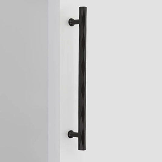 EMTEK TRIBECA APP PULL 12"  US19 - FLAT BLACK
