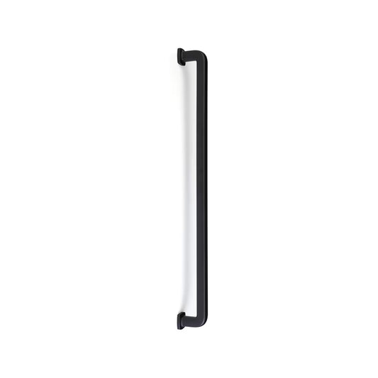 EMTEK WESTRIDGE APP PULL 18"  US19 - FLAT BLACK