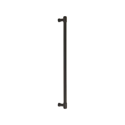 EMTEK JASPER APP PULL 18"  US19 - FLAT BLACK