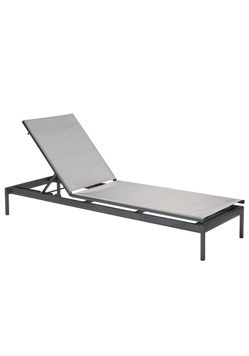 Tropitone Cabana Club Relaxed Sling Chaise Lounge - Armless,
15" Seat Height - Grade C