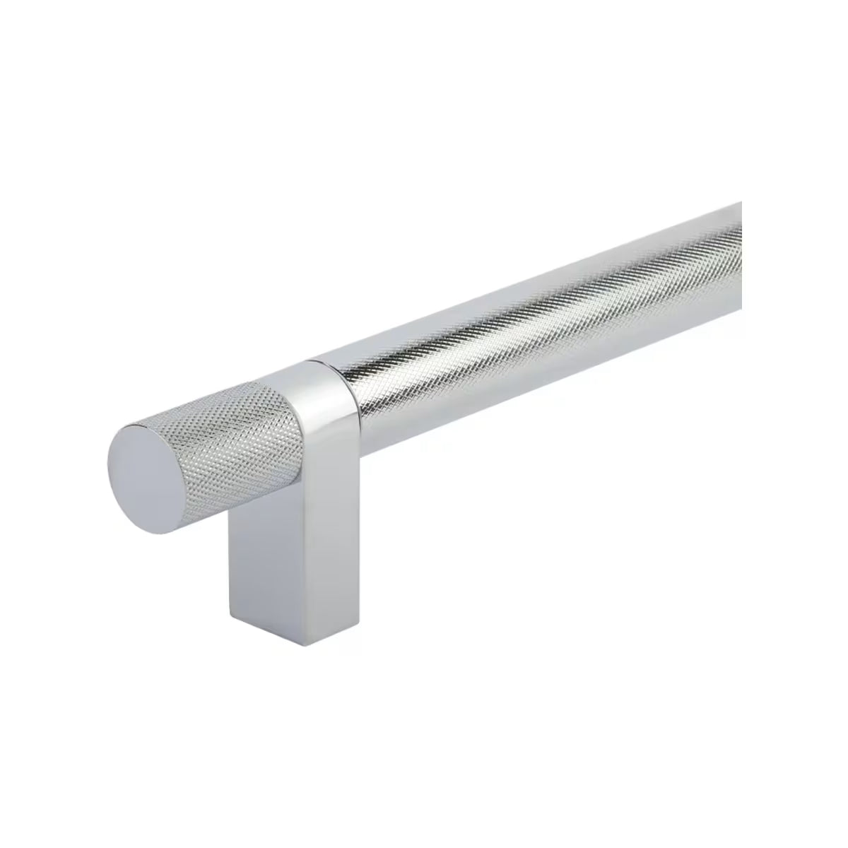 EMTEK APP PULL 12"  RCBSCU KNUS26-BTB MNT - SATIN COPPER/POLISHED CHROME