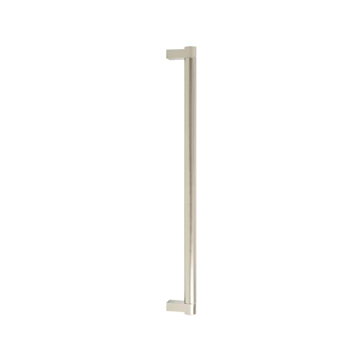 EMTEK APP PULL 18" REC SCU, SMUS26 - SATIN COPPER/POLISHED CHROME