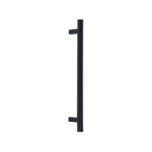 EMTEK BAR APP PULL 54" RCBUS15, SMUS19 - SATIN NICKEL/FLAT BLACK