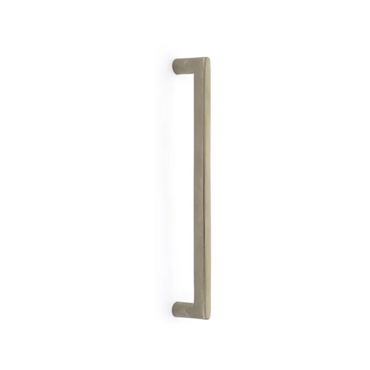 EMTEK RAIL APP PULL 12"  TWB - TUMBLED WHITE BRONZE
