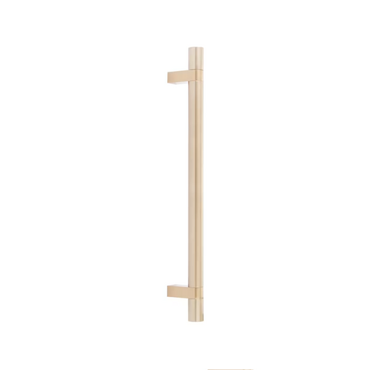 EMTEK CS, BAR APP PULL 54" RCBUS19, SMSCU - FLAT BLACK/SATIN COPPER