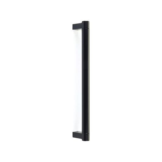 EMTEK APP PULL 12" REC SCU, SMUS19-BTB MNT - SATIN COPPER/FLAT BLACK