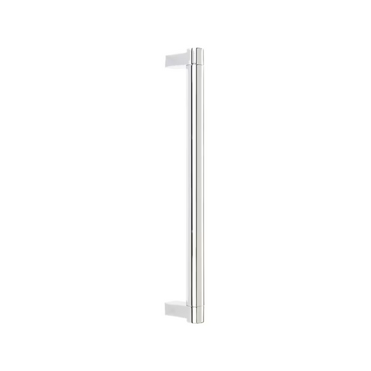 EMTEK APP PULL 54" RECUS10B, SMUS26 - OIL RUBBED BRONZE/POLISHED CHROME