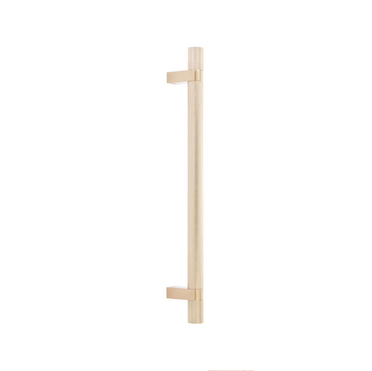 EMTEK CS, BAR APP PULL 54" RCBUS19, KNSCU - FLAT BLACK/SATIN COPPER