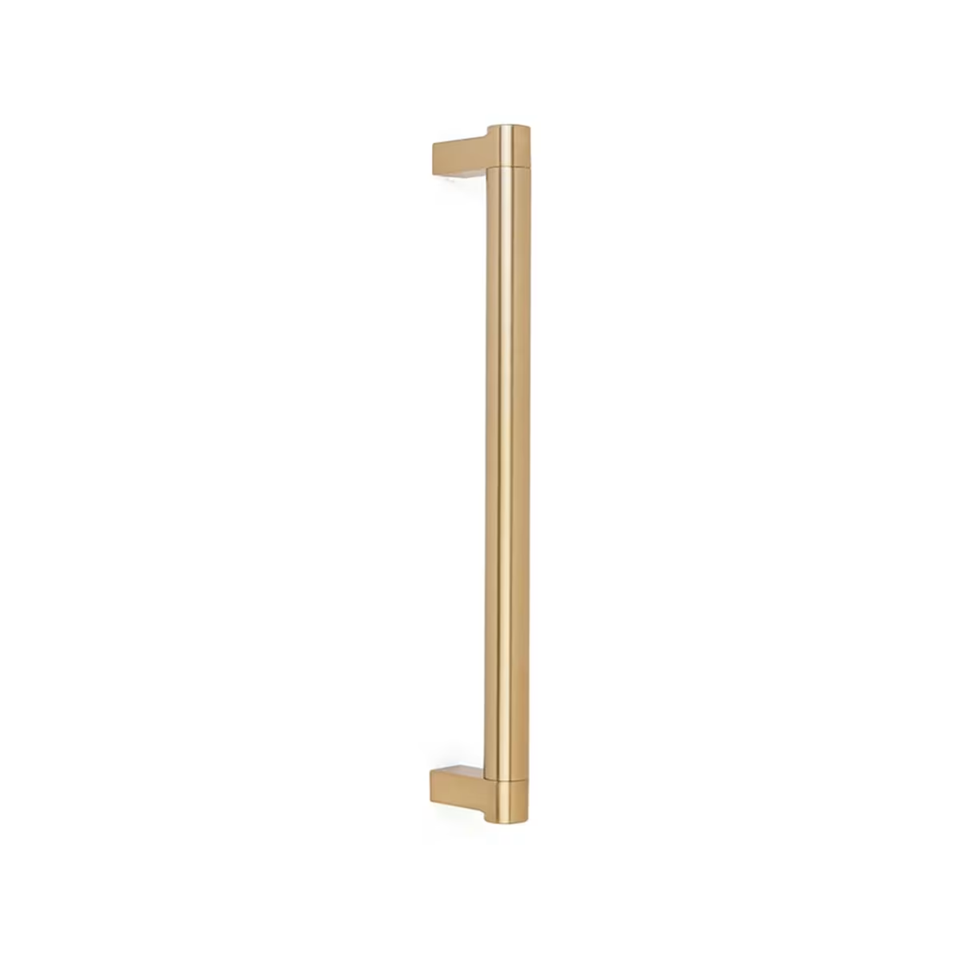 EMTEK APP PULL 12" REC SCU, SMUS4-BTB MNT - SATIN COPPER/SATIN BRASS