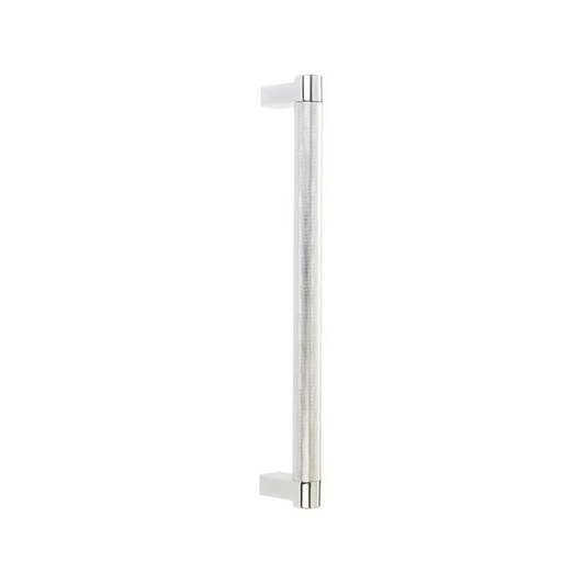 EMTEK APP PULL 12" REC SCU, KNUS26-BTB MNT - SATIN COPPER/POLISHED CHROME