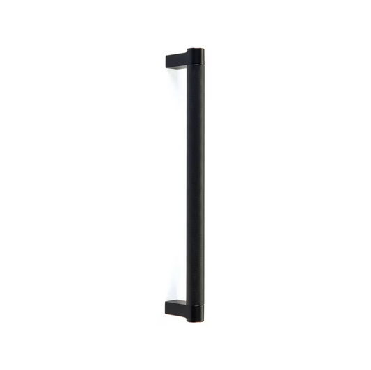 EMTEK APP PULL 12" REC SCU, KNUS10B-BTB MNT - SATIN COPPER/OIL RUBBED BRONZE
