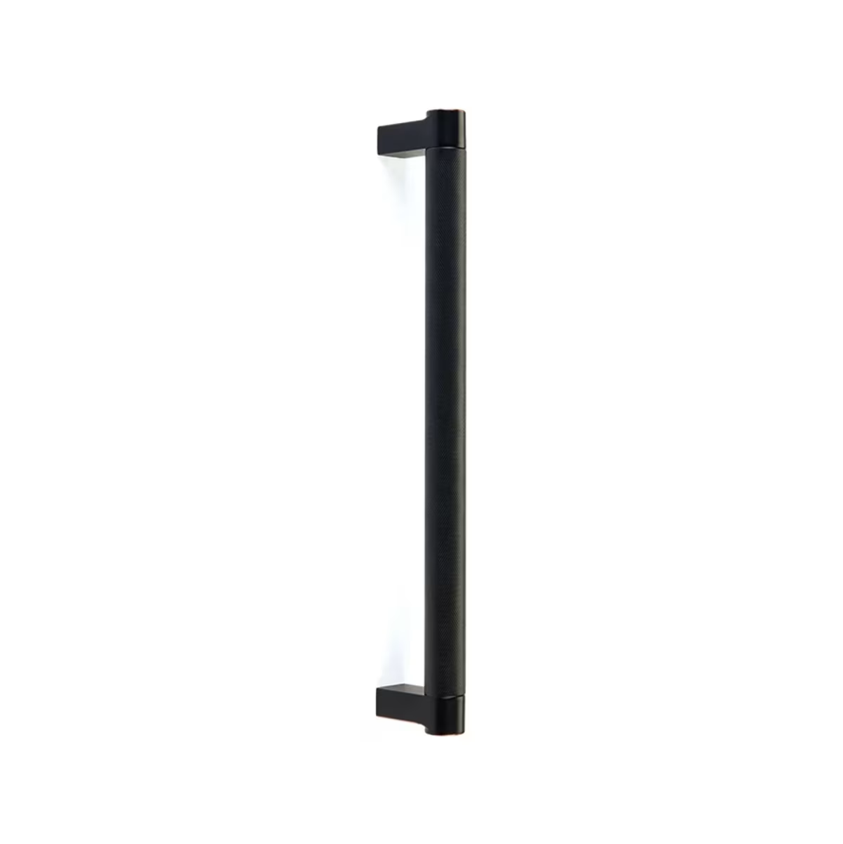 EMTEK APP PULL 54" RECUS14, KNUS10B - POLISHED NICKEL/OIL RUBBED BRONZE