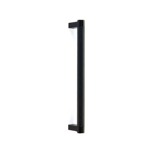 EMTEK APP PULL 54" RECUS14, KNUS10B - POLISHED NICKEL/OIL RUBBED BRONZE