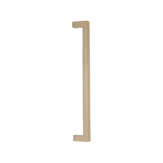 EMTEK RSTC MDRN REC APP PULL 12"  TWB - TUMBLED WHITE BRONZE