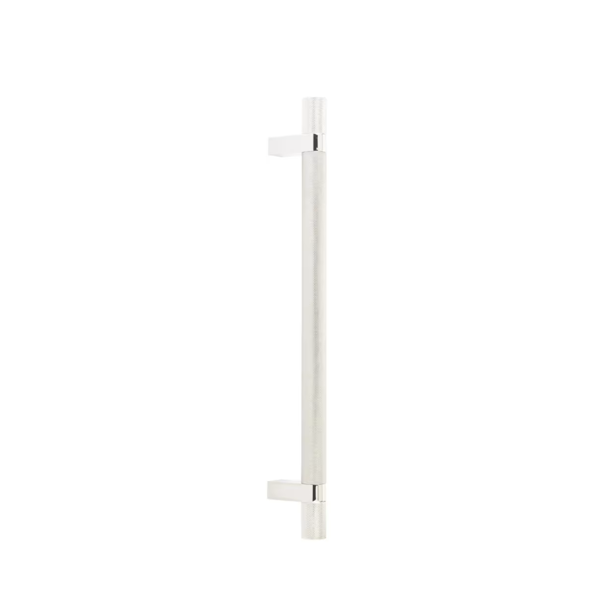 EMTEK BAR APP PULL 54" RCBUS10B KNUS15 - OIL RUBBED BRONZE/SATIN NICKEL
